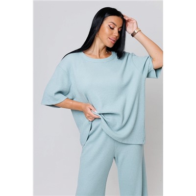 Женский костюм с брюками 2101/1 / Фисташковый