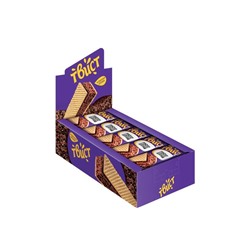 Батончик «Твист», вафельный с шоколадной начинкой, 22,5 г (упаковка 20 шт)