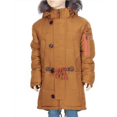 G-19 BROWN Куртка аляска детская для мальчика