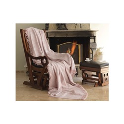 Покрывало Накидка на Диван 170x220 см. 100% Хлопок Keten Linen Pudra