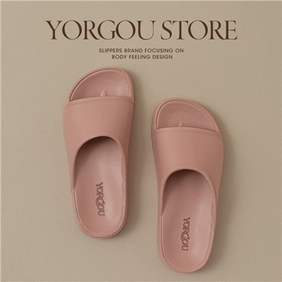 Slide, slippers, summer non-slip footwear indoor, soft sole