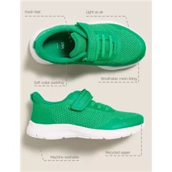 Kids' Freshfeet™ Riptape Trainers (5 Small - 3 Large)
