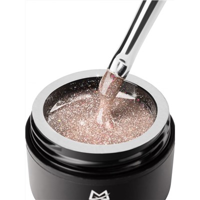 Manita Professional Гель моделирующий для ногтей с хлопьями юки / Builder Gel Flash №03, 15 мл