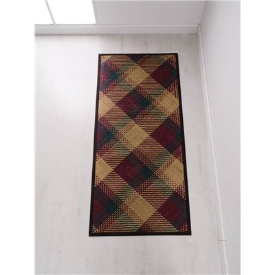 Коврик плетёный из листьев пандануса, 200×90×0.7 см +/- 2 см