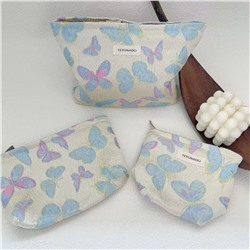 Retro capacious cosmetic bag, shopping bag, small bag, liner to go out, handheld organizer bag