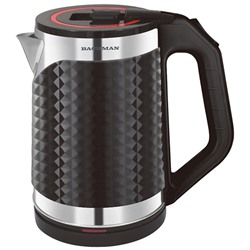 Чайник BACKMAN BM-TEA 712  2200Вт обьем 1,8 л нержавеющей стали и пластика (12)
