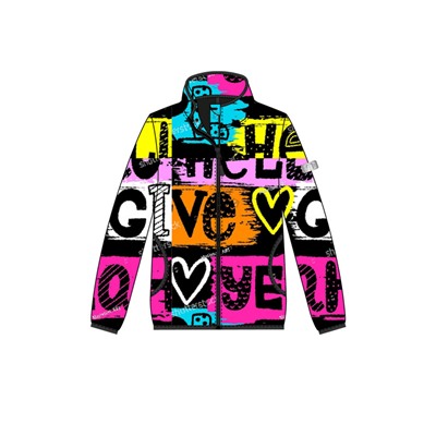 Куртка флисовая для девочки