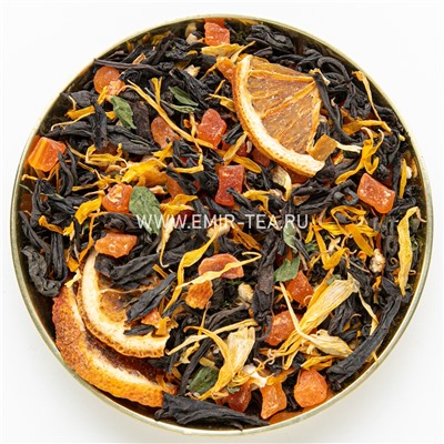 Черный чай Мятный цитрус (код 0417)