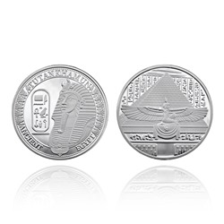 MN028 Сувенирная монета Фараон, d.4см