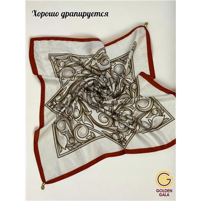 Платок на шею с украшением Артикул 2455/29