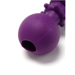 Игрушка жевательная "Спортсмен", TPR, 15,5 см, фиолетовая