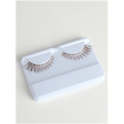 Ресницы накладные «Утончённость», 10-14 мм, без клея, коричневые