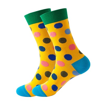 Tide, demi-season socks for beloved, mid-length, European style, wholesale