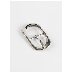 Пряжка для ремня, 3.6×2.4 см, 18 мм, цвет серебряный