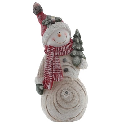 GAEM Фигурка декоративная "Снеговик" с подсветкой (АААх3, н/п), L24 W15 H53 см, 2в.