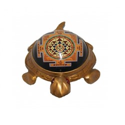 Качуа Шри Янтра в форме черепахи, Kachua Shree Yantra, произв. Kalyan Puja