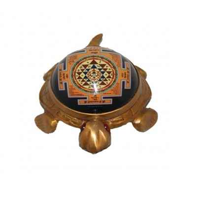 Качуа Шри Янтра в форме черепахи, Kachua Shree Yantra, произв. Kalyan Puja