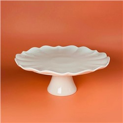 133-417 Блюдо 39,5х11,5см на ножке ШАРМЕЛЬ в под.уп.(х4)Фарфор