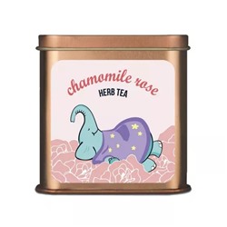 Чай из Ромашки и Розы (50 г), Chamomile Rose Herb Tea, произв. Tea Trunk