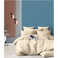 Простыня Страйп Сливочный