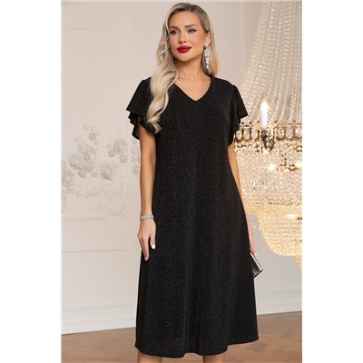 Платье вечернее Мелодия любви (черное) П14494-4М