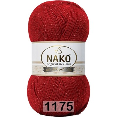 Пряжа Nako Angora Luks Simli