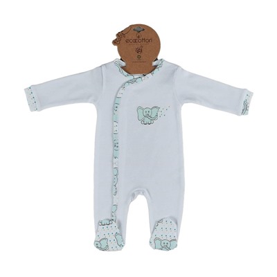 Комбинезон 12-18 месяцев для Младенцев Borneo Mint 12-18 Ay Tulum - EcoCotton