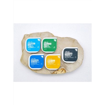 Lebelage Ночная успокаивающая маска для лица с витаминами / Water Drop Vitamin Baby Sleeping Pack, 8 г