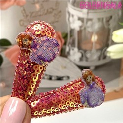 Зажим "Уточка с пайетками" 2 шт УТ5 181983