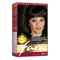 РК Fara Classic Краска для волос тон 502В темно-русый