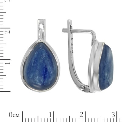 Серьги 'Соул' с кианитом ИАСК37110Х13КТ0N6