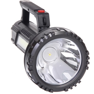 Фонарь ручной 6 режимов 1LED+COB, аккумуляторная батарея 1200mAh USB 740