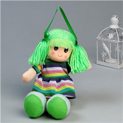Мягкая игрушка «Кукла», в вязаном платьишке, цвета МИКС