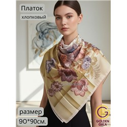 Платок женский из хлопка премиум Артикул: СУ2504/10