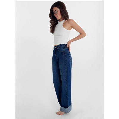 БРЮКИ ЖЕНСКИЕ ДЖИНСОВЫЕ 2024-DTW1301-2