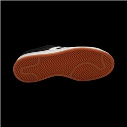 Кроссовки из натуральной кожи на меху АМ0815-8 черные