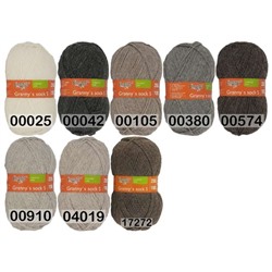 Пряжа Семеновская Grannys sock S / Бабушкин носокПш
