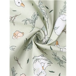 Комплект штор для кухни с подхватами Divine day, 150×180 см - 2 шт., рогожка 176 г/м²