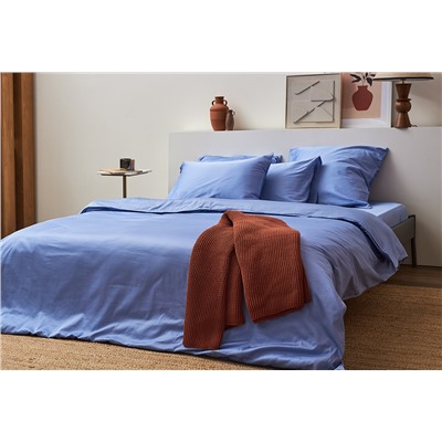 Набор наволочек из премиального сатина сиреневого цвета из коллекции Essential, 50х70 см