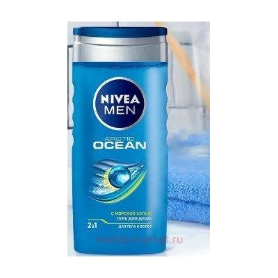 Nivea Men Гель для душа Arctic Ocean 2в1 250 мл