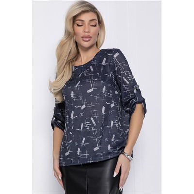 Джемпер Дэрби (синий) Б12447-10