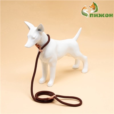 Ринговка для собак, 150×1.2 см, коричневая