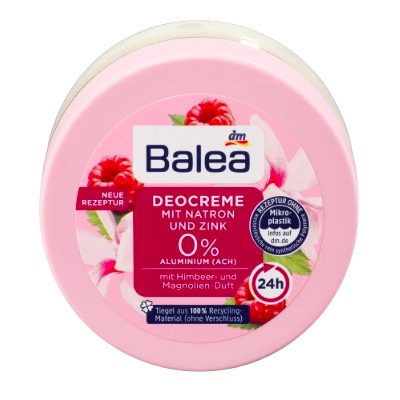 Balea Deocreme mit Natron, 50 ml, Балеа Крем-дезодорант с пищевой содой, 50 мл