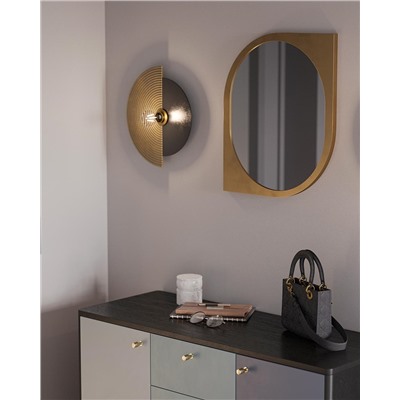 Зеркало настенное Halver, 79,5х51,8 см, золотое