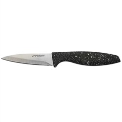 Нож 3,5" (8,89 см) для чистки овощей из нержавеющей стали BE-2268E "Carbon" черный гранит