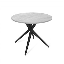 Стол SHT-TU30/90 ЛДСП
                        черный / бетон чикаго светло-серый