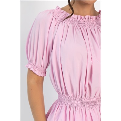 Блуза Летняя идиллия (зефирно-розовая) Б13912-47М