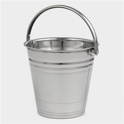 Ведро для льда «Классик», 17×16×15 см, нержавеющая сталь