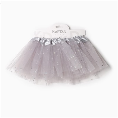 Юбка детская KAFTAN «Звездочки», серый, 17 см