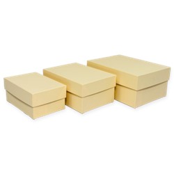 Набор коробок - прямоугольник 3 шт, Персик 6, 11,5*7,5*5,3- 15,5*11,5*7,3 см.
